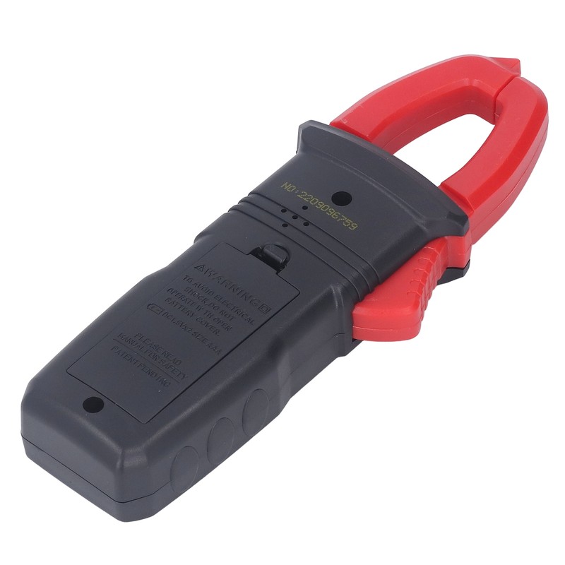 Digital Clamp Meter Automatic Intelligent Voice Announcement ABS Red Multi