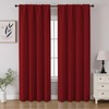 CUCRAF Red Blackout Curtains 84 inch Length 2 Panels Set,