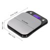 HighAccuracy Digital Scale Portable Electronic Kitchen Scale Food Measuring Weight