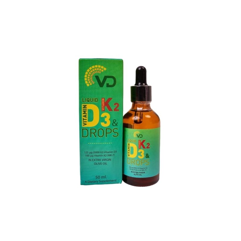 Vitamin D3 2500 IU & Vitamin K2 MK-7 50 UG