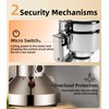 Electric Grain Mill 750g Home Flour Mill for Wheat Rice