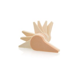 Wonder Products Wedge Round Duo Cosmetic Sponge #44005 8 Count