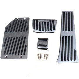 kashaipu Car Footrest Gas Brake Pedal Cover Set- Compatible with Kia Sorento Optima Cadenza Sportage Stinger Sorento Optima Cadenza