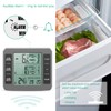 ORIA Fridge Thermometer, Freezer Thermometer, Fridge Thermometer, Indoor Outdoor Thermometer