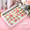 60 Sheets Strawberry Tissue Paper, 20x14 Inches Strawberry Printed Wrapping