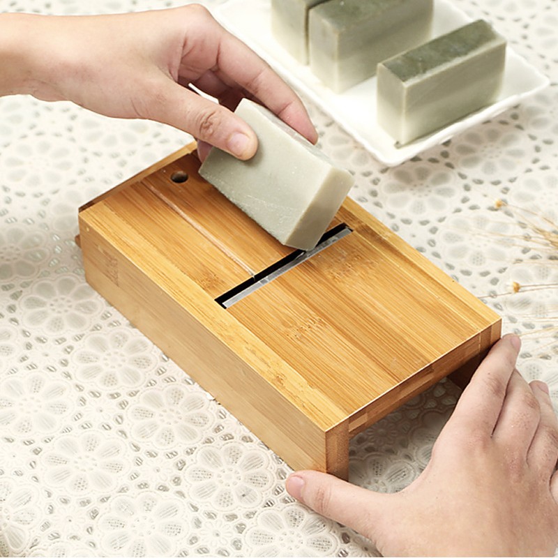 Adjustable Bamboo Soap Cutter Planer Tools HandMade Soap Making Supplies