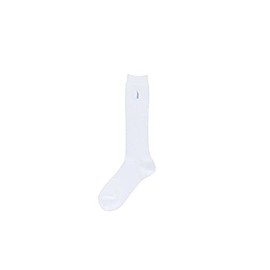 East Boy 5209204 Women's Socks, Double Sided Embroidery High Socks, 12.6 inches (32 cm) Length, White x Saxophone (905)