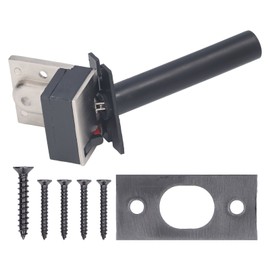 Concealed Zinc Alloy Anti Theft Buckle Door Lock Latch Chain Buckle for Household and Hotel Sand Nickel