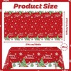 Christmas Tablecloth - 137 x 274 cm Christmas Tablecloth Snowflakes