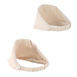 Healeved 2pcs Windproof Headscarves for Pregnant Women Cotton Warm Headbands for Postpartum Comfort for Colder Days and Confinement Use Moisture Absorbing and Breathable Design Random Style