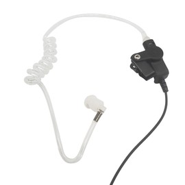 PZYPYM Transparent Security Headset with PTT Acoustic Tube Earpiece Compatible for Midland GXT1000VP4 LXT500VP3 GXT1050VP4 LXT600VP3 GXT1000XB Two-Way Radios