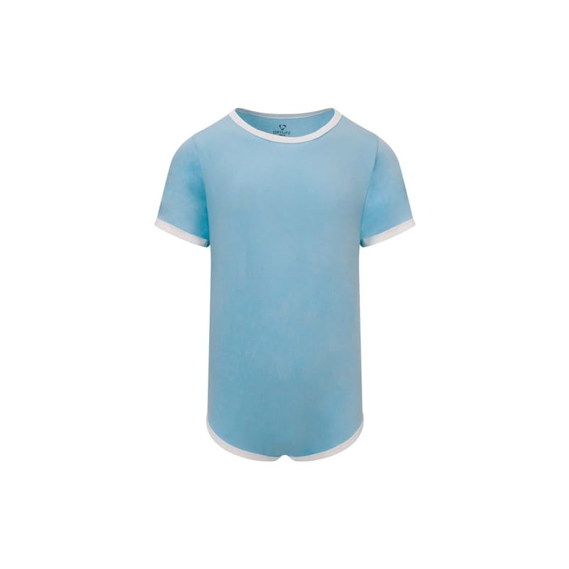 Drylife Adult Incontinence Bodysuit Blue 1
