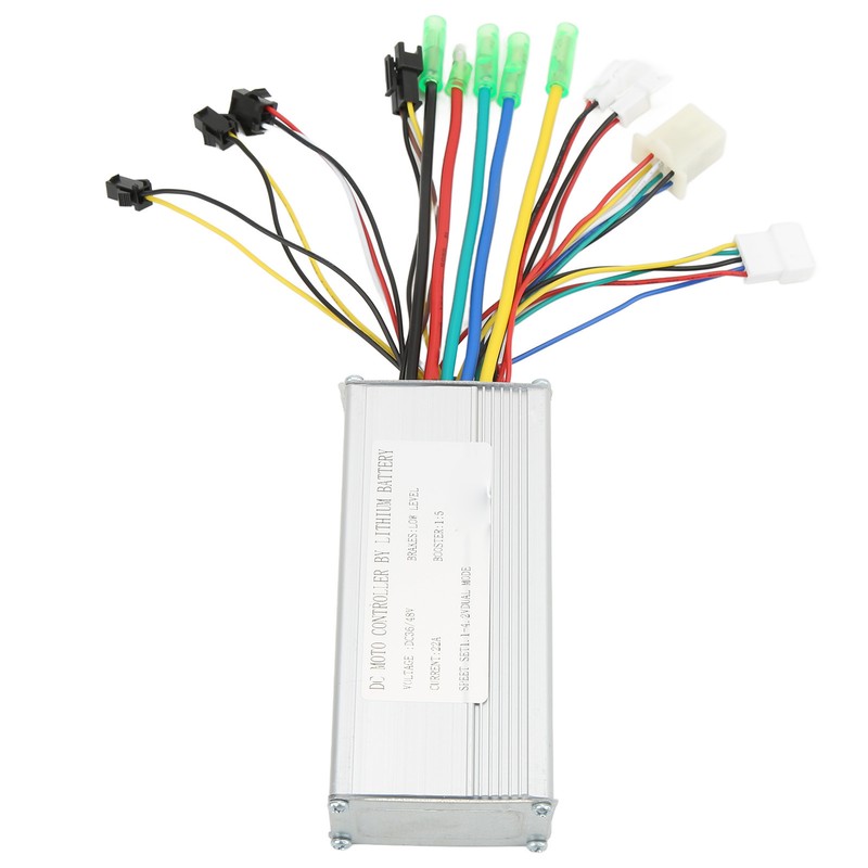 Electric Cycle Brushless Square Wave Controller with Lamp Wire for