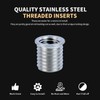 SENNMONN 7/16-14 SAE Thread Repair Kit with Insert HSS Drill,