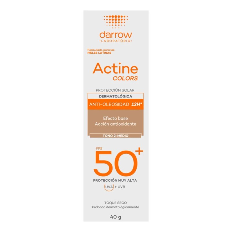 Darrow Protector Solar Actine Colors Tono Medio 40gr