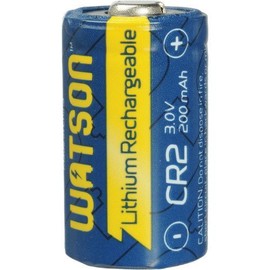 Watson CR2 Rechargeable Lithium Battery (3V, 200mAh)