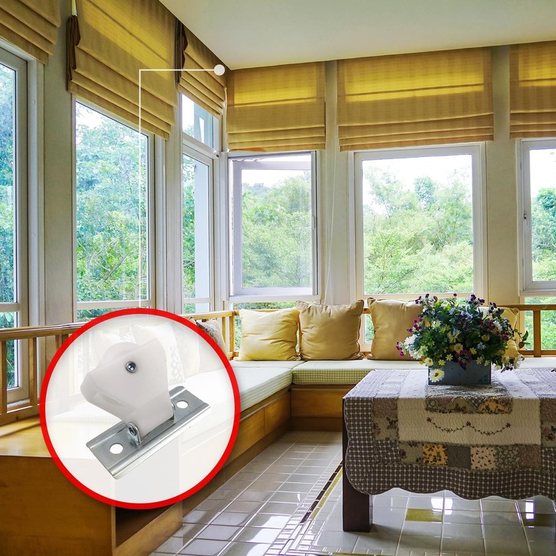 Amazing Drapery Hardware Easy to Install Large Cord Pulleys, Set