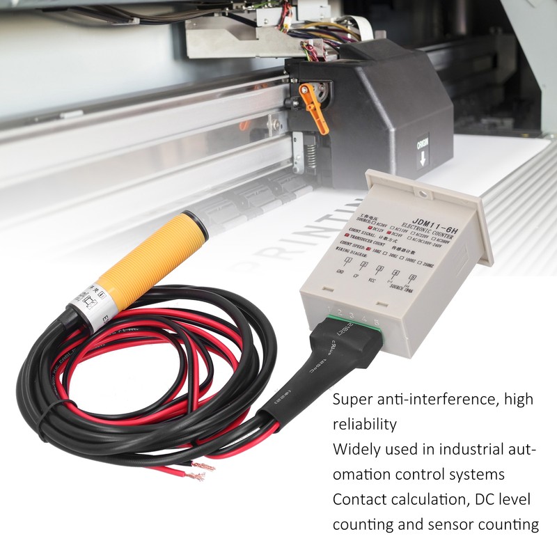 BERM Digital Display Counter Electronic Industrial Sensor Automatic Induction BEM‑6H‑30E4‑CTAC220V