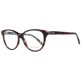 Emilio Pucci EP5077 Eyeglass Frames - Dark Brown Frame, 53 mm Lens Diameter EP507753050