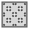 Brunoplast NIVIFIX 250x Standard Thread Tabs (Linear) for 1.7 mm