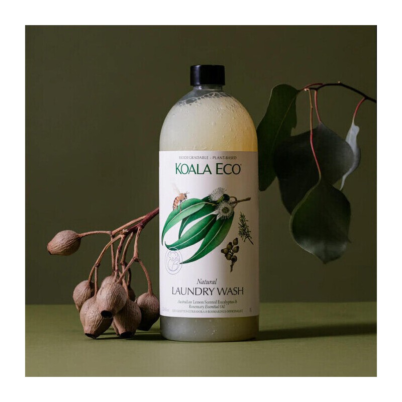 Koala Eco Natural Laundry Wash - Lemon Eucalyptus & Rosemary,