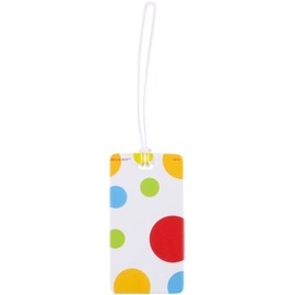 Lewis N. Clark Tag: Travel Accessories, Cruise Luggage Tags for Women + Men, Luggage Identifiers + Name Tag, Polka Dot