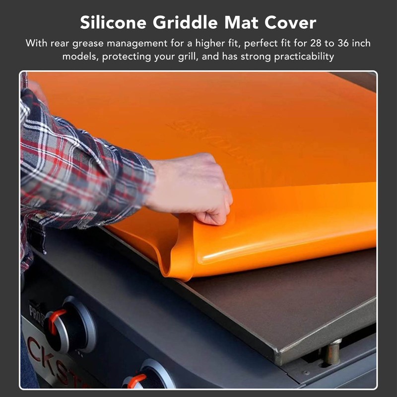 Silicone Griddle Mat Silicone Protective Mat Cover Grill Cover for