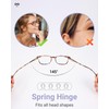 JOLISU 5-Pack Blue Light Glasses - Classic Style, Spring Hinges,