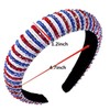 Soochat 4th of July Headband Rhinestone Patriotic Headbands American Flag