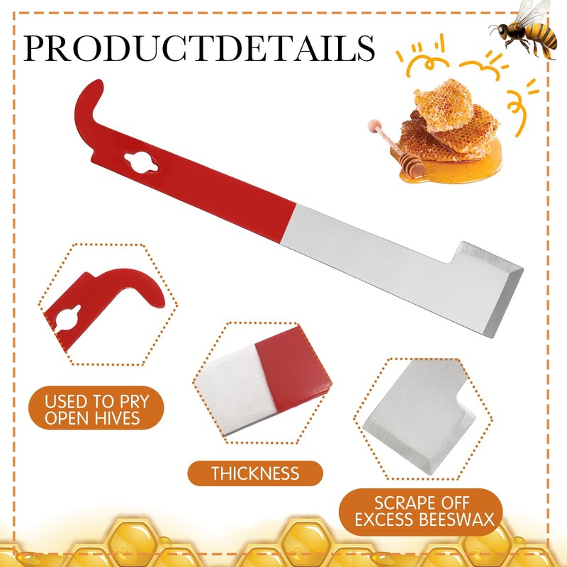 DoubleFill 8 Pcs Beehive Parts Kit for 10 Frame Bee