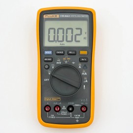 Fluke 15B/17B MAX Digital Multimeter Audible/Visual Alarm CATIII 600V AC/DC - Fluke 17B MAX-01
