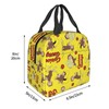 Curious George Insulated Lunch Bag Black Lunch Box Thermal Insulated