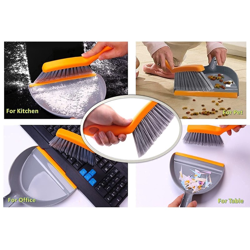 Mini Broom and Dustpan Set - Small Broom and Dustpan