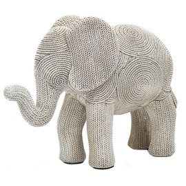 Lesser & Pavey Elephant Figurine For Home & Office | Home Decor Ornaments Gift For Women & Men | Beautiful Figurine For Indoor & Outdoor | Living Room Decor Ornaments