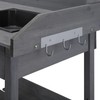 Yaheetech Outdoor Potting Bench Table Potters Benches Garden Workstation for