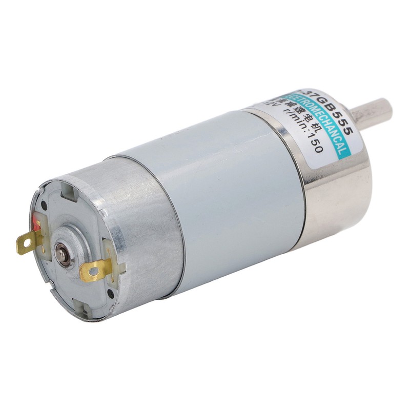 DC 12V 100RPM Gear Motor High Torque Electric Micro Speed