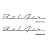 MMI New! Chrome "Bel-Air" Script Emblem For 1955 - 1956
