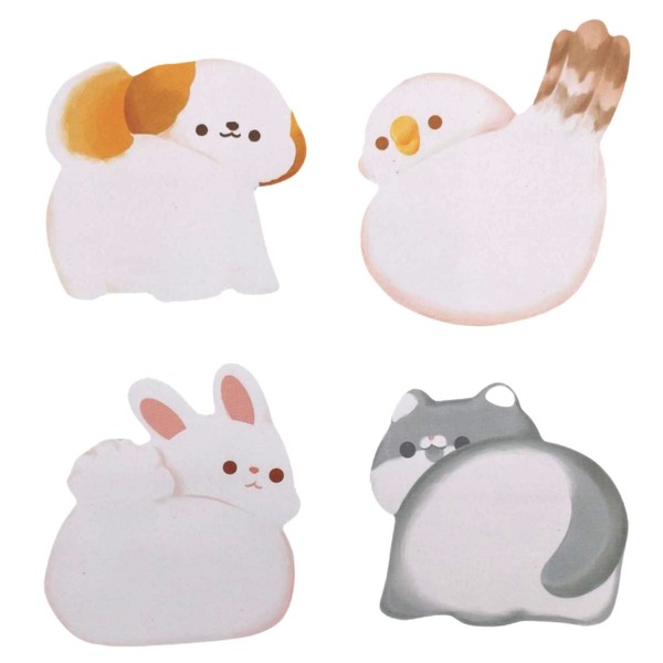 Super Cute Sticky Notes, Self-Stick Note Pads, Kawaii Colorful Sticky