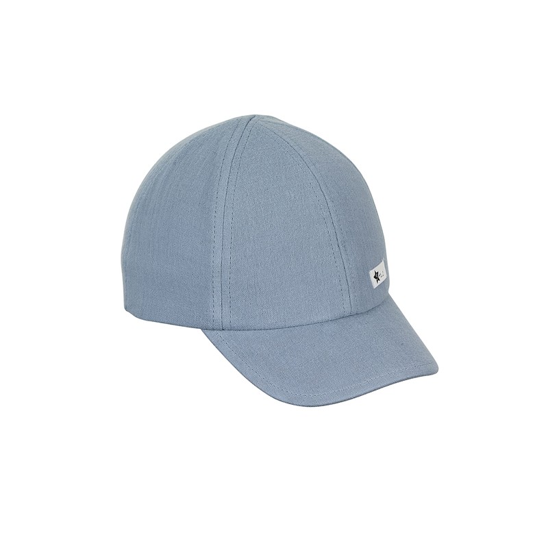 Sterntaler Unisex Children's Baseball Cap Muslin Children's Hat, lightblue
