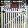 HOME MASTER HARDWARE Wood Gate Hardware Set - Heavy Duty