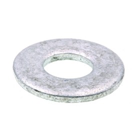 Prime-Line 9080082 Flat Washers, USS, 3/8 In. X 1 In. OD, Hot Dip Galvanized Steel (50 Pack)
