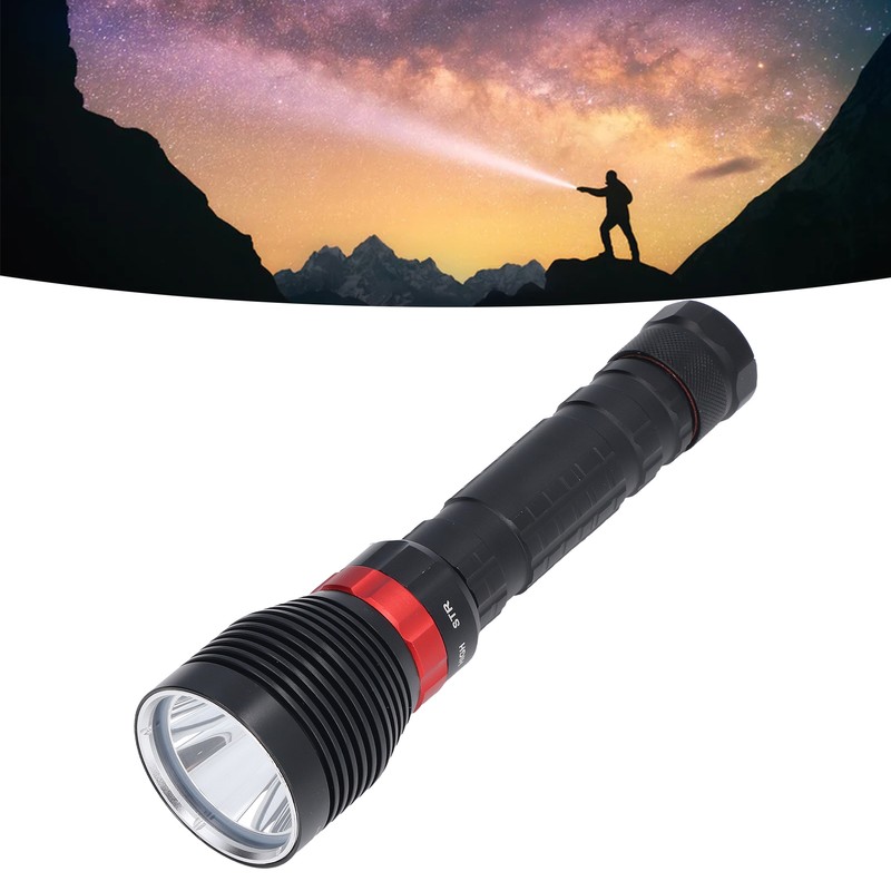 LED Diving Flashlight Professional 5000LM IPX8 Waterproof Portable 328.1ft Underwater
