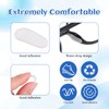 JIYIN 30 Pairs Eyeglasses Nose Pads, 1mm Thk White Soft