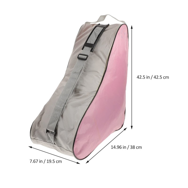 Garneck Ice Skate Bag Triangle Roller Skate Bag Inline Skate