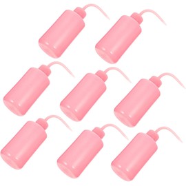 Botellas De Lavado De Pestañas 8 Piezas 250 Ml Botella Exprimible Antiderrame Para Herramientas Profesionales De Limpieza Rosa Para Salones y Uso Personal