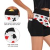 Cindly Poker Card Tennis Skirts, Skorts Skirts with Pockets, Golf