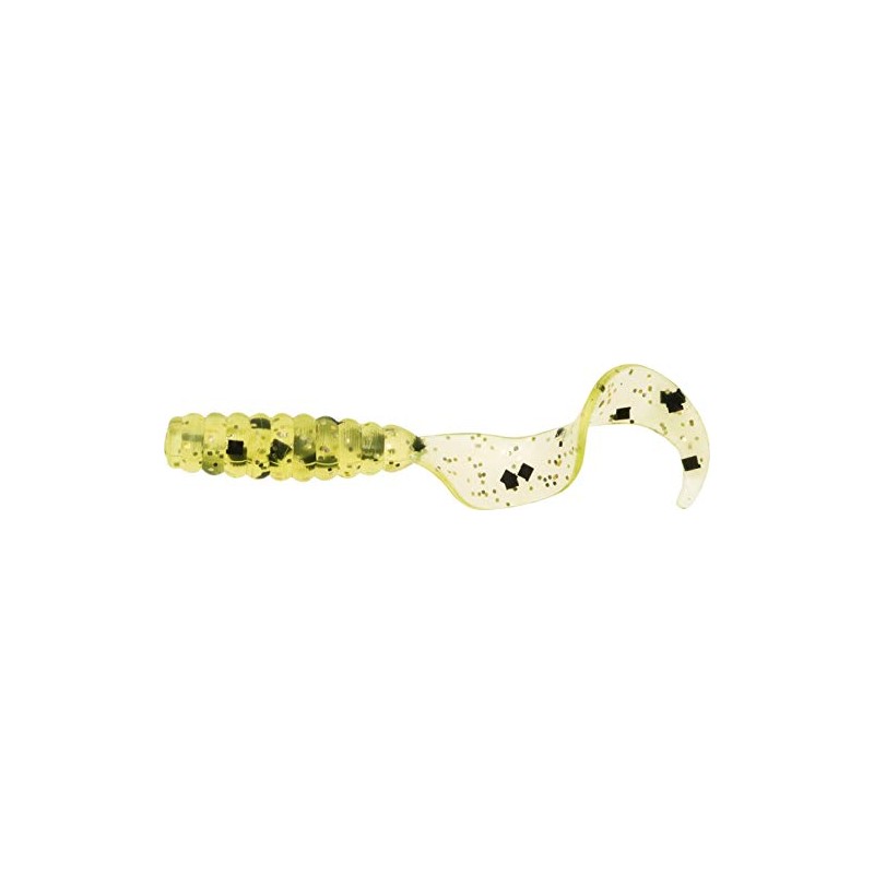 Z-MAN Grub, 2.5", Chartreuse Sparkle