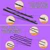 Triko Kit de 100 Accesorios para Cabello: 100 Horquillas para