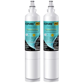 ICEPURE PRO 5231JA2006A NSF/ANSI 53&42 Refrigerator Water Filter Replacement for LG LT600P, Kenmore 46-9990, 5231JA2006B, 5231JA2006E, LT600P-B, 469990, FML-2, LFX25975ST, LFX25960ST, 2PACK