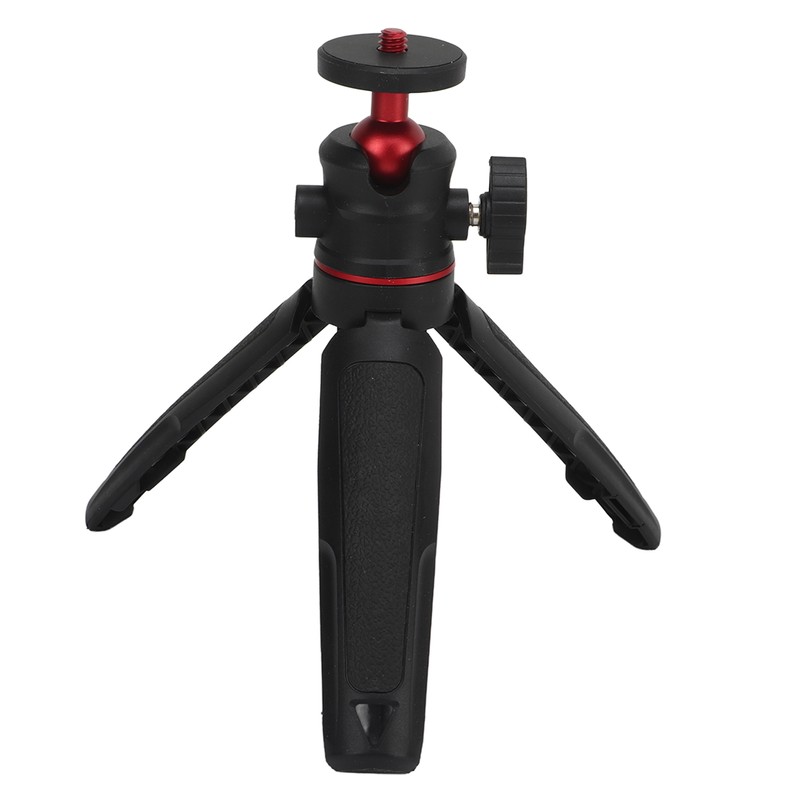 Desktop Camera Tripod with Non Slip Silicone Pad Multifunctional 1/4in